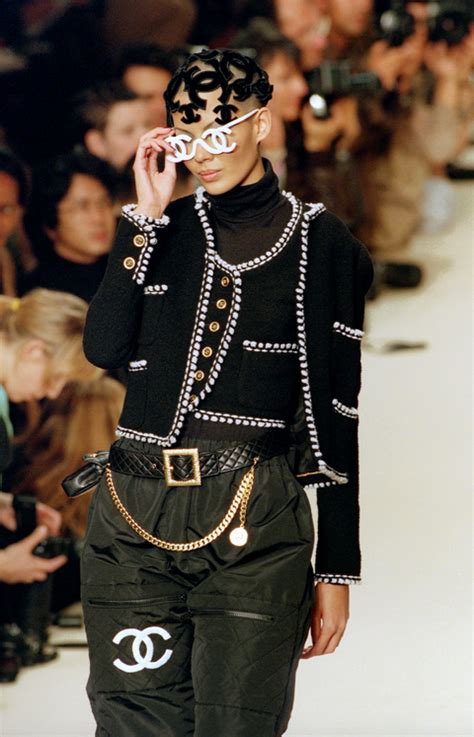 chanel moustache model|most memorable chanel set.